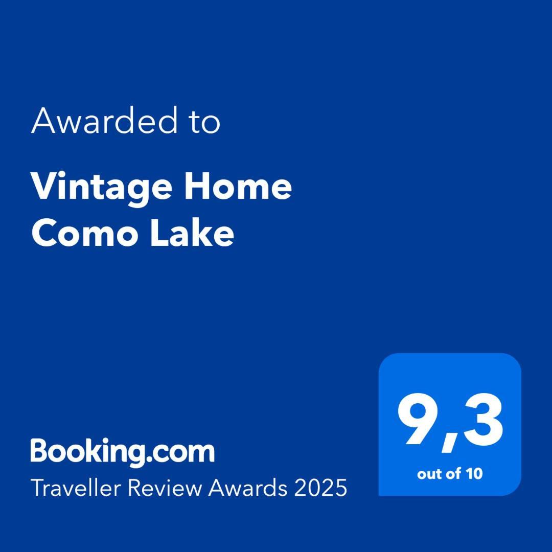 Vintage Home Como Lake Exteriör bild